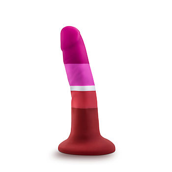Blush Avant Pride P3 - Beauty dildo, laadukas, imukupilla, silikoninen, värikäs