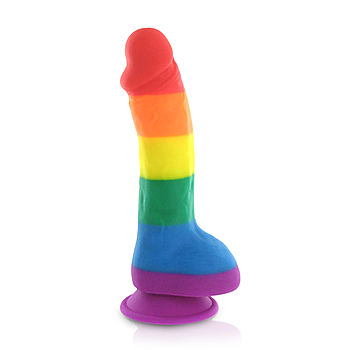 Pride Dildo with Balls