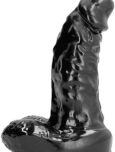 All Black Anal Dildo 13cm Anaalidildo