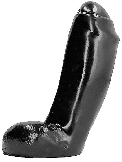 All Black Anal Dildo 18 cm Anaalidildo