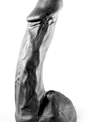 All Black Anal Dildo 23 cm Anaalidildo