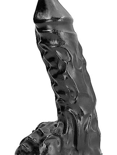 All Black Dildo 23 cm Anaalidildo