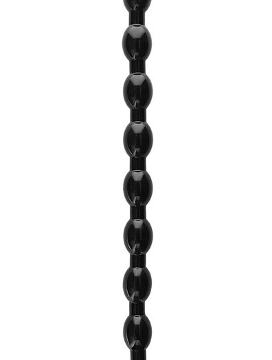 Ass Snake Beaded Dildo Black 48 cm Extra pitkä anaalidildo
