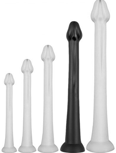 Darksil Whale Dildo XL Black 48 cm Extra pitkä anaalidildo
