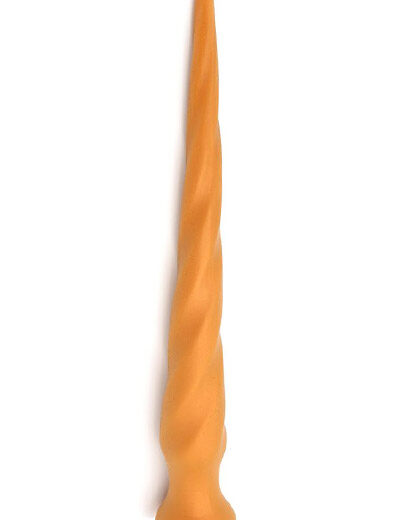 Gold Play Twist Small 45cm Ø5,5cm Extra pitkä anaalidildo