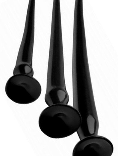 Hosed Extreme Silicone Anal Plug Training Set 34/42/49cm Extra pitkä anaalidildo