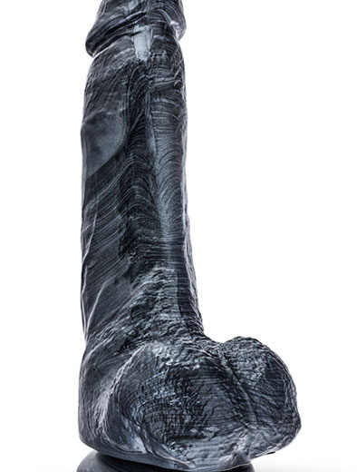 Jet Nero Carbon Metallic Anal Dildo 23cm Anaalidildo
