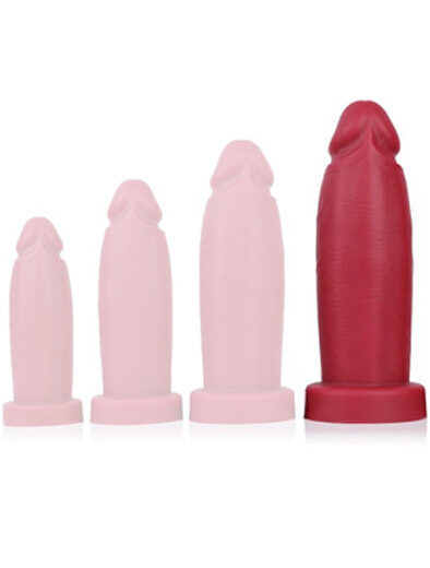Larry Silicone Dildo Red 28,5 cm Anaalidildo