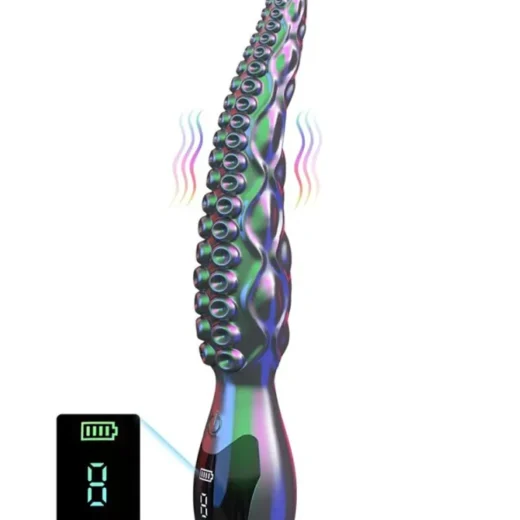 Litak Vibrating Handle Dildo 27 cm Anaalidildo vibraattorilla