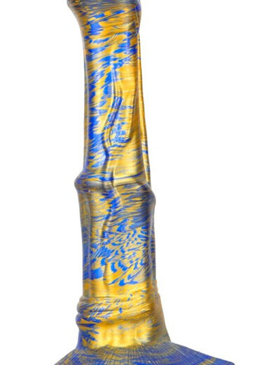 Metallic Fantasy Dildo Joll Blue/Gold 26 cm Dragon Dildo