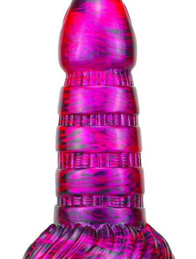 Metallic Fantasy Dildo Torff Purple/Black 19cm Dragon Dildo