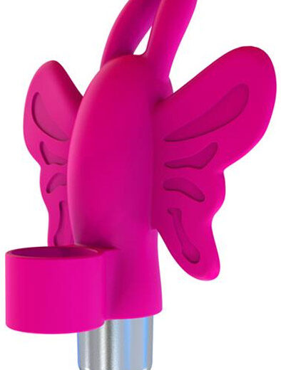 Monarch Pink Butterfly Bullet Silicone Sormivibraattori