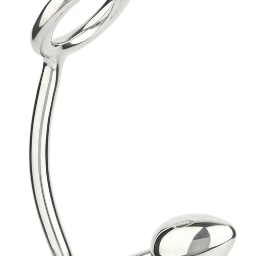 Mr. Steel Ass Hitch Egg 30mm/Ring 40mm Anaalikoukku