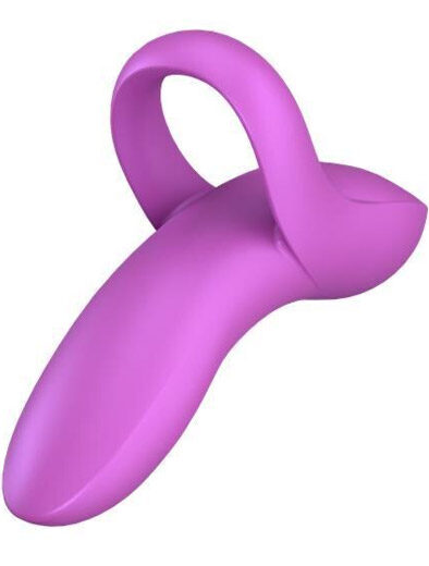 Satisfyer Bold Lover Finger Vibrator Dark Pink Sormivibraattori