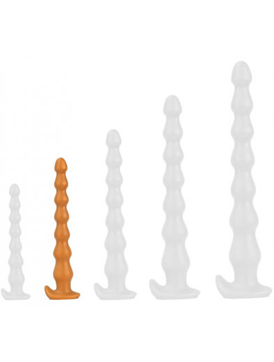TheAssGasm Plug Long Chap Beads 27 cm Anaalidildo