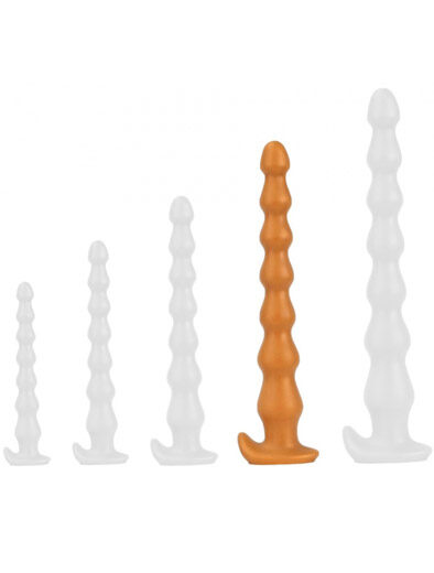 TheAssGasm Plug Long Chap Beads 43 cm Anaalidildo