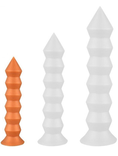 TheAssGasm Silicone Dildo Spring 27cm Anaalidildo