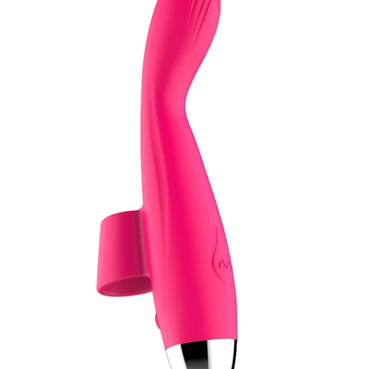 Vibrating Finger Massager Pink Sormivibraattori
